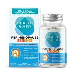 Health & Her Perimenopause Mind+ Multi Nutrient Supplement 30 Cap