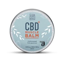 Cold pressed CBD+ Muscle balm 500mg - 60ml