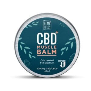 Cold pressed CBD+ Muscle balm 1000mg - 60ml