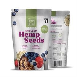 Shelled hemp seeds 200g