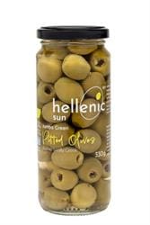 Hellenic Sun Pitted Jumbo Green Olives 330g