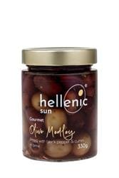 Hellenic Sun Olive Medley pitted Pepper & Cumin 330g