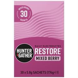 Restore Mixed Berries Electrolyte Sachets 30 x 5.8g per pack