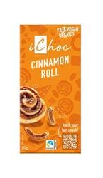 Cinnamon Roll Chocolate Organic Vegan 80g