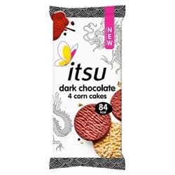 Dark Chocolate 4 Corn Cakes 68g