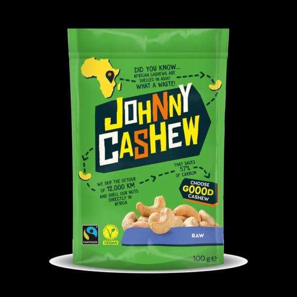 Johnny Cashew Raw 100g - Image 2