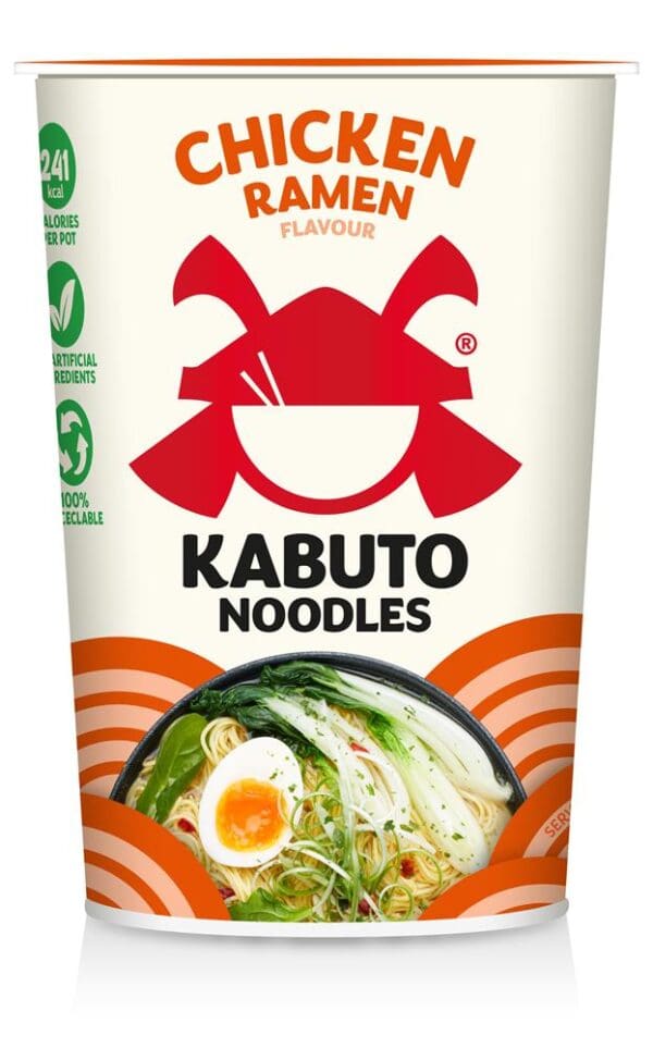 Kabuto Noodles Chicken Ramen 65g - Image 2