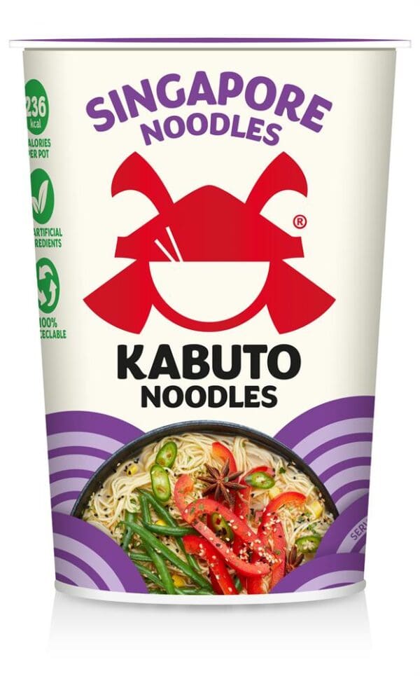 Kabuto Noodles Singapore Noodles 65g - Image 2