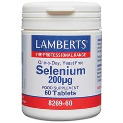 Lamberts Selenium 200ug 60 tablet