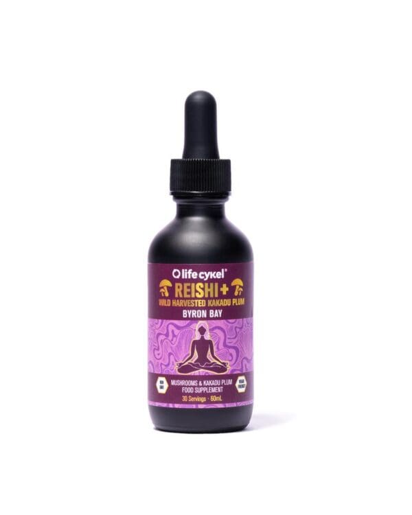 Reishi Mushroom Dual Liquid Extract with Kakadu Plum 60ml - Image 2