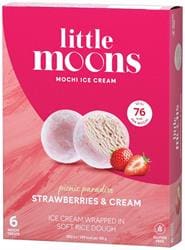 Strawberries & Cream Mochi Ice Creams 6 pack 192g