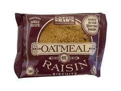 Lottie Shaw's 2 Pack Large Oatmeal & Raisin Biscuits 60g