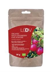 Organic Wild Cranberry Freeze-Dried Powder 90g