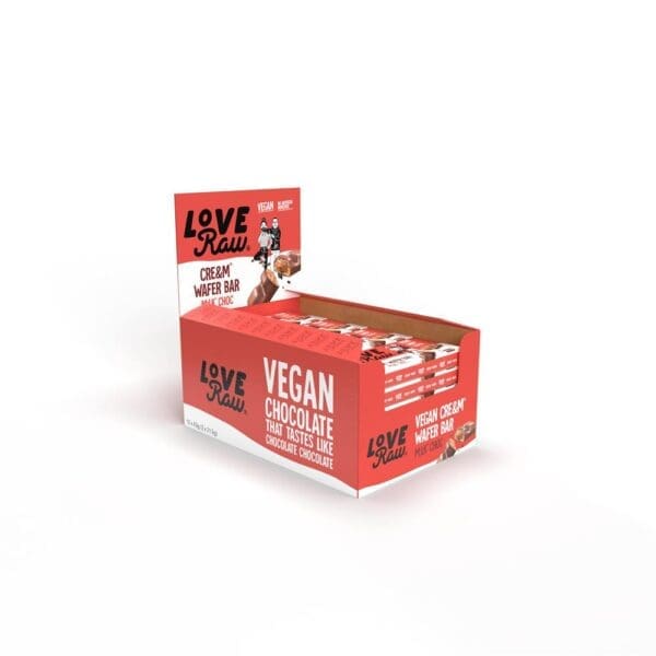 Vegan Cream Filled Wafer Bars 43g - Image 2