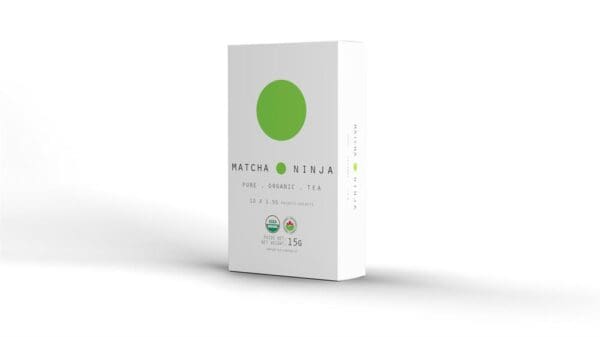 100% Pure Organic Matcha Green Tea 10 x 1.5g Single Serve - Image 2