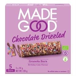 Granola Bar Chocolate Drizzled Birthday Cake 5 x 24g Multipack