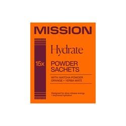 MISSION Hydrate Matcha 15 Powder Sachets