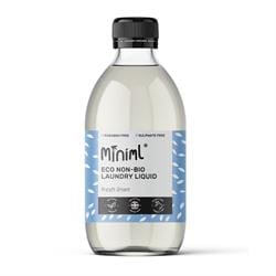 Natural Laundry Liquid Fresh Linen in a 500ML Glass Bottle