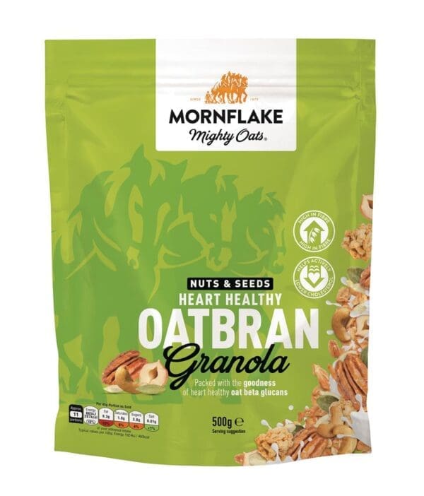 Fruit Nut & Seed Oatbran Granola Pouch 500g - Image 2