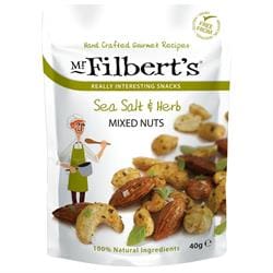 Mr Filberts Sea Salt and Herb Mixed Nuts 40g