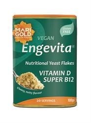 Marigold Super Engevita Vit D B12 Yeast Flakes Green