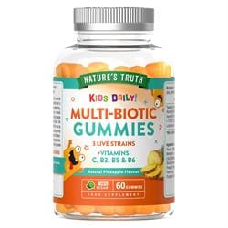 Multi-Biotic 3 Live Strains + Vits C B3 B5 & B6 60 gummies