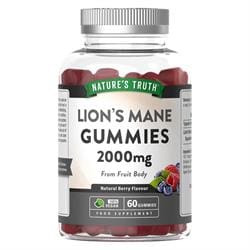 Lion's Mane 2000mg Berry 60 Vegan Gummies