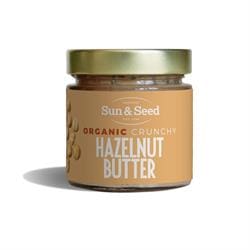 Organic Hazelnut Crunchy Butter 200g