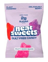 NeatSweets Low Sugar Plant Based Fruity Berry Gummy Bears 50g