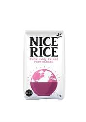 Nice Rice Sustainably Farmed Pure Basmati 1kg