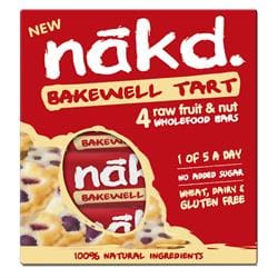 Nakd Bakewell Tart 4x35g Bar Multi-Pack