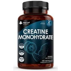 Creatine Monohydrate 3000mg 180 Vegan Capsules