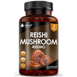 Reishi Mushroom 4000mg Vegan 120 Capsules