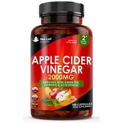 Apple Cider Vinegar Complex + Mother & Nutrients 180 Caps