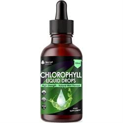 Liquid Chlorophyll Drops 15mg P/S Vegan Food Supplement 100ml