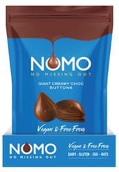 Nomo Free From Giant Creamy Choc Buttons 110g