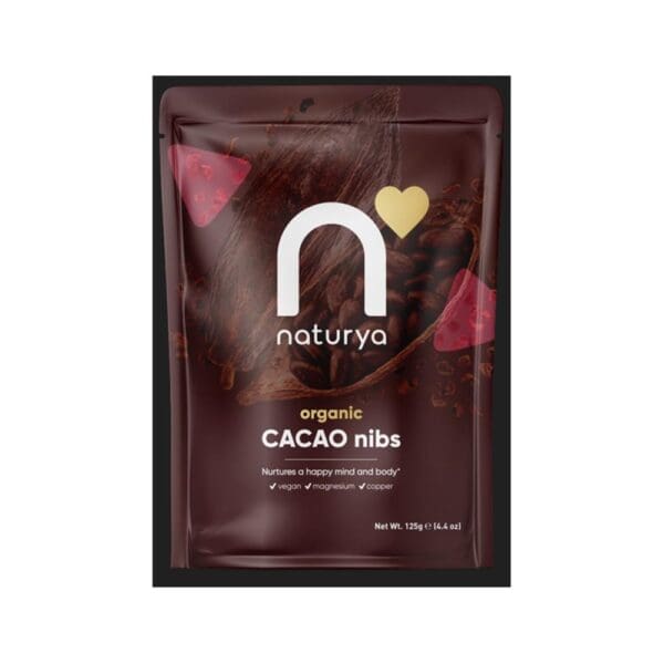 Organic Cocoa Nibs 125g - Image 2