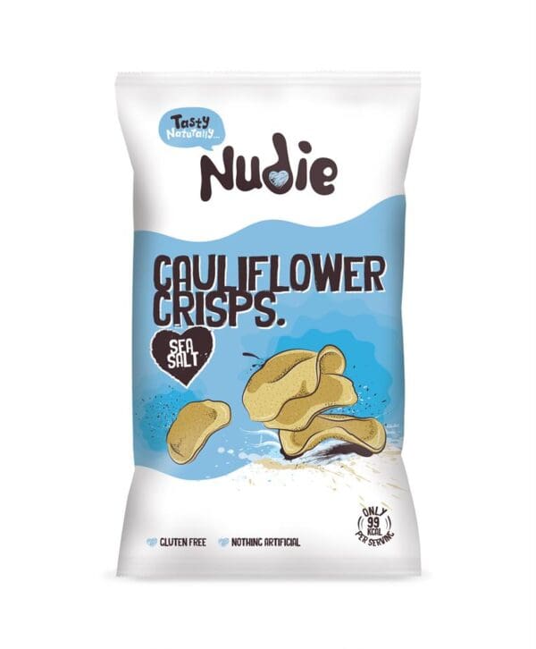 Cauliflower Crisps 80g with Sea Salt 80g