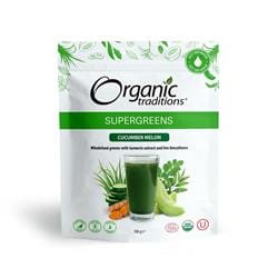 Organic Super Greens with Cucumber and Melon 100g