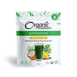 Organic Super Greens with Pineapple and Coconut 100g