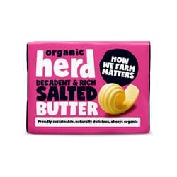 Organic Herd Salted Butter 250g