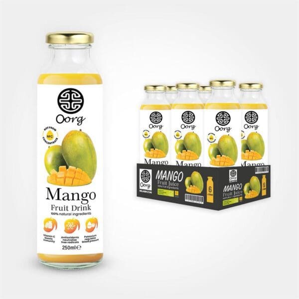 OORG! Natural Mango Juice 250ml - Image 2