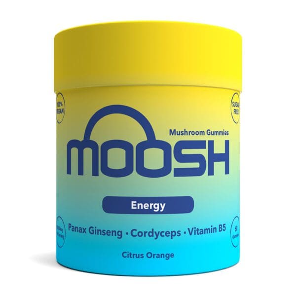 Moosh Mushroom Gummies 60 gummies - Energy - Image 2