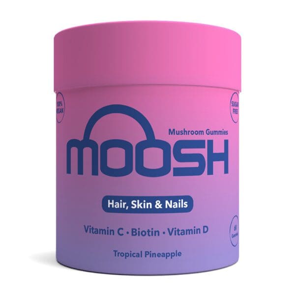 Moosh Mushroom Gummies 60 gummies - Hair Skin & Nails - Image 2