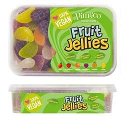 Vegan Fruit Jellies Tub 450g