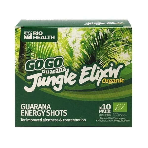 Organic Guarana Jungle Elixir 1000mg 15ml Phials - Image 2