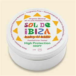 Sol de Ibiza Baby & Kids Organic Mineral all-in-one Cream SPF30