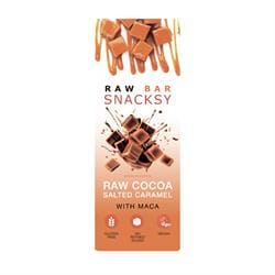 Snacksy Raw Chocolate Alternative Salted Caramel with Maca 40g