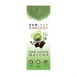 Snacksy Raw Chocolate alternative Matcha 40g