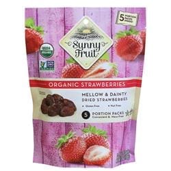 Dried Soft Strawberries Multipack Organic 5x20g